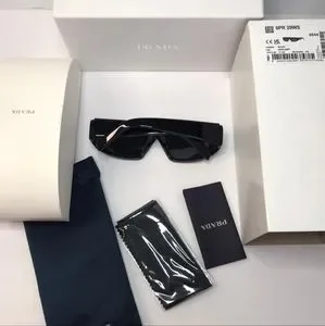 Authentic New Prada Eyewear Women\'s 0PR 20WS Sunglasses in Black | FW23/24 Prada | Accessories | Authentic New Prada Eyewear Womens Pr  main image 3